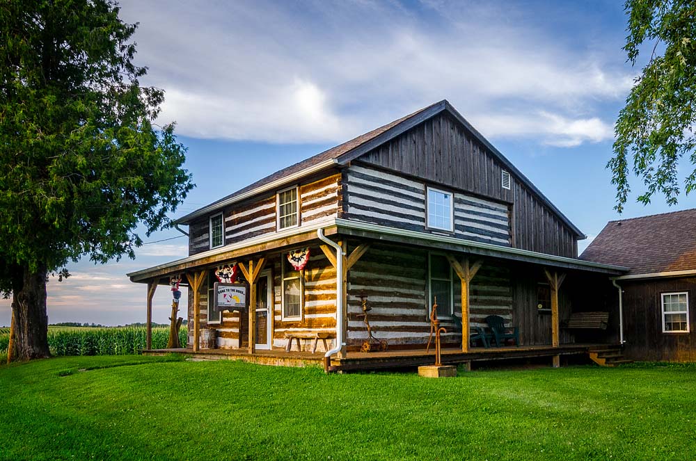 Restored Log Home