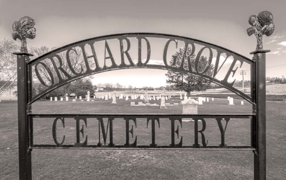 Historic Orchard Grove Scene